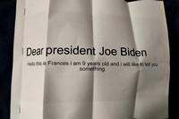 F wrote a thing to the president 1/2
