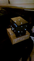 The girls and I made a constellation box with a StemBox kit.