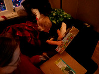 Opening presents with AJ.