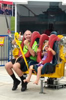 Me and F ready for the SlingShot at Canada's Wonderland