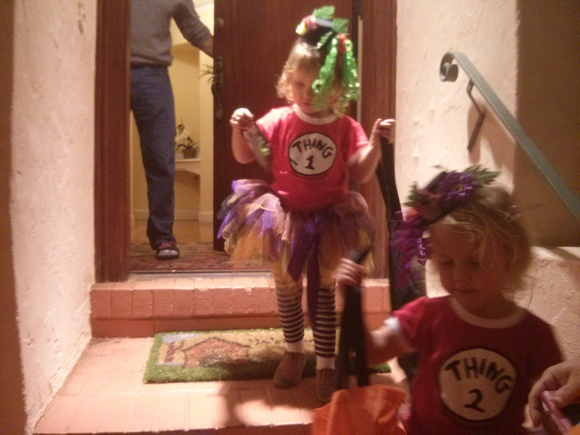 Trick or treating!