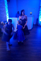 Girls dancing at T&O's wedding