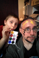 I got some face paint