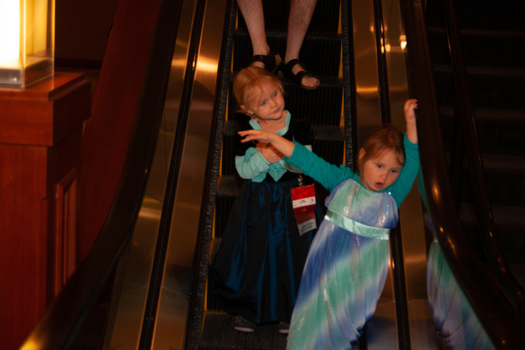 Having fun on an escalator #BayCon2015