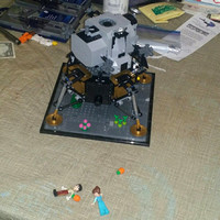 Lunar lander, built by K and RJ