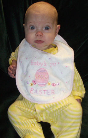 F's first easter.