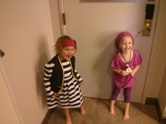 K as Jake and F as Izzy (from Jake And The Neverland Pirates) #BayCon2015