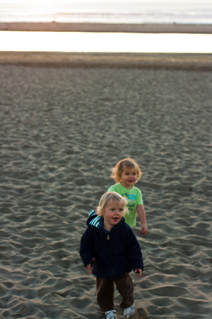 Happy sand babies.