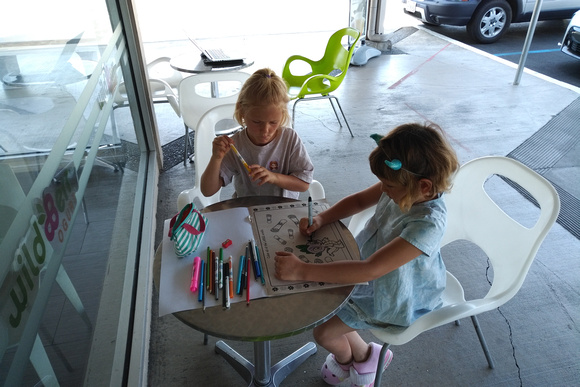 Coloring Outside Of The Froyo Place
