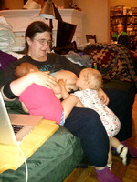 Toddler nursing.  -_-