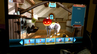 F decorated her horse in Secret Of The Magic Crystals.  To be clear, that's a lime slice saddle, and a muffin on its ass.