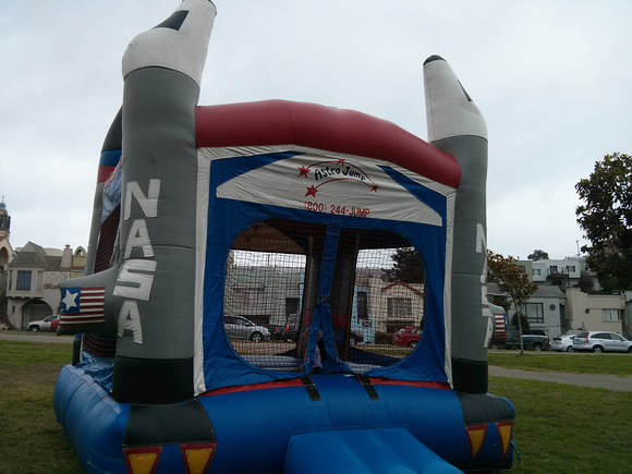 NASA bouncy house!