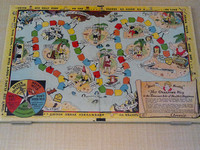 Old Ovaltine board game.  Not really trying to hide the advertising.