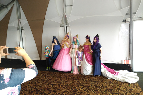 F And J With MLP Princesses