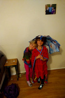 Dressup time, with umbrella.
