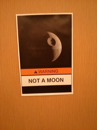 Silly sign at BayCon 2014