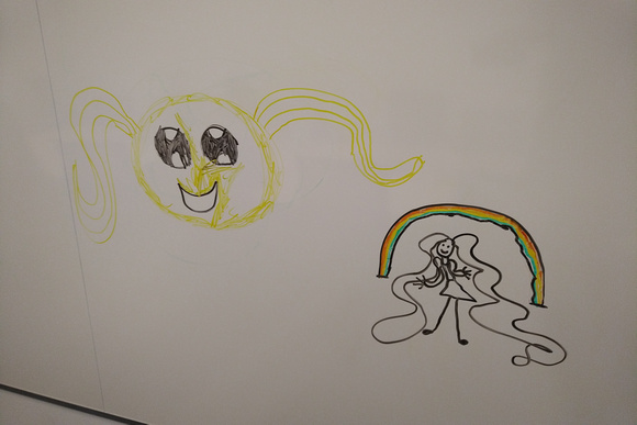 drawing on RLP's work whiteboard 1/2