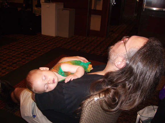 Seepy time!   At WorldCon 2012.
