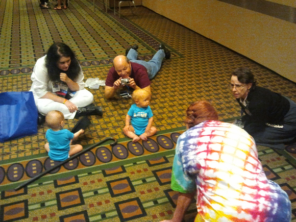 Free daycare!, in the WorldCon 2012 (Chicago) function space.