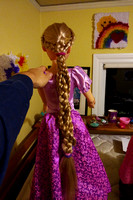 Braided hair for Rapunzel