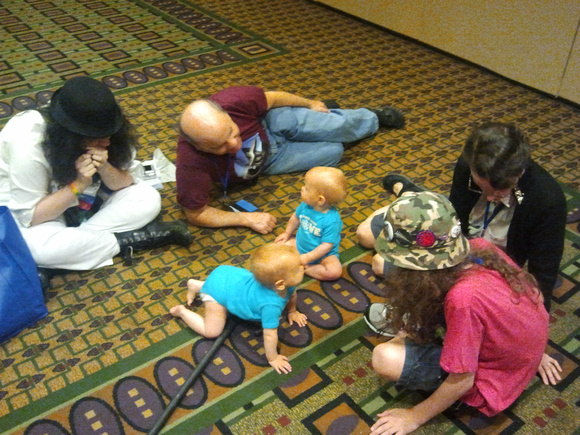 More free daycare!, in the WorldCon 2012 (Chicago) function space.